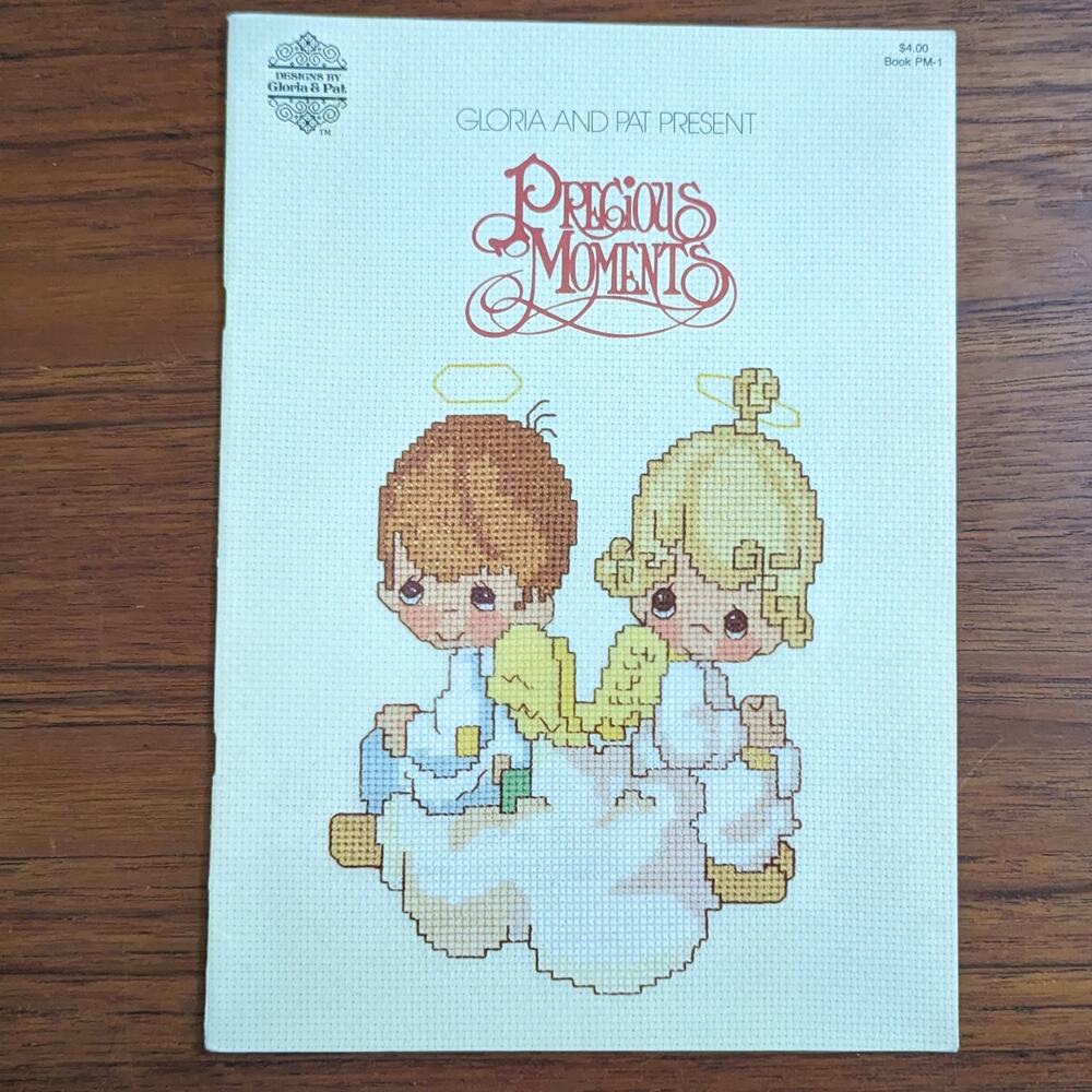 Precious Moments #1 Cross Stitch Pattern Book 1980